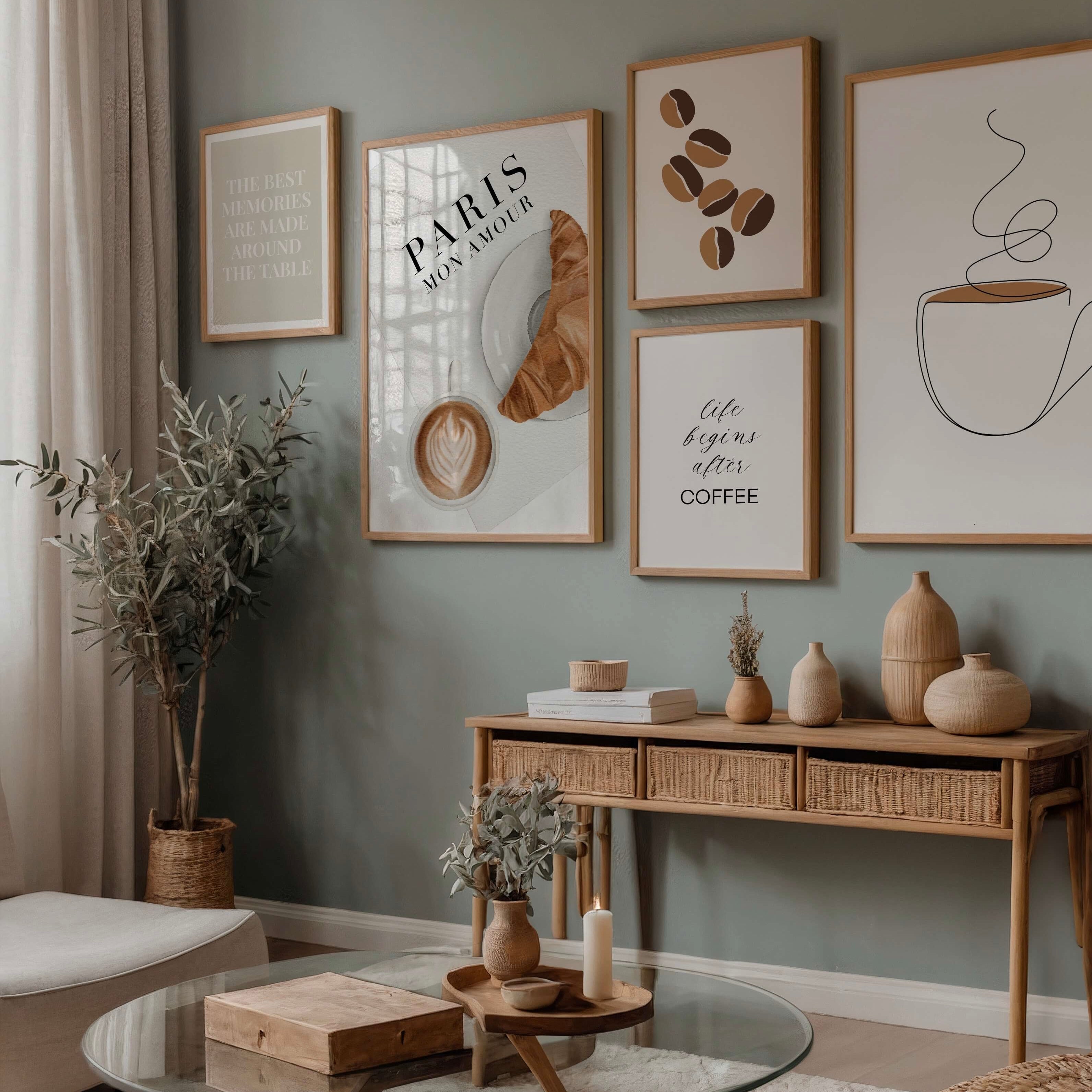Latte Lounge Gallery Wall