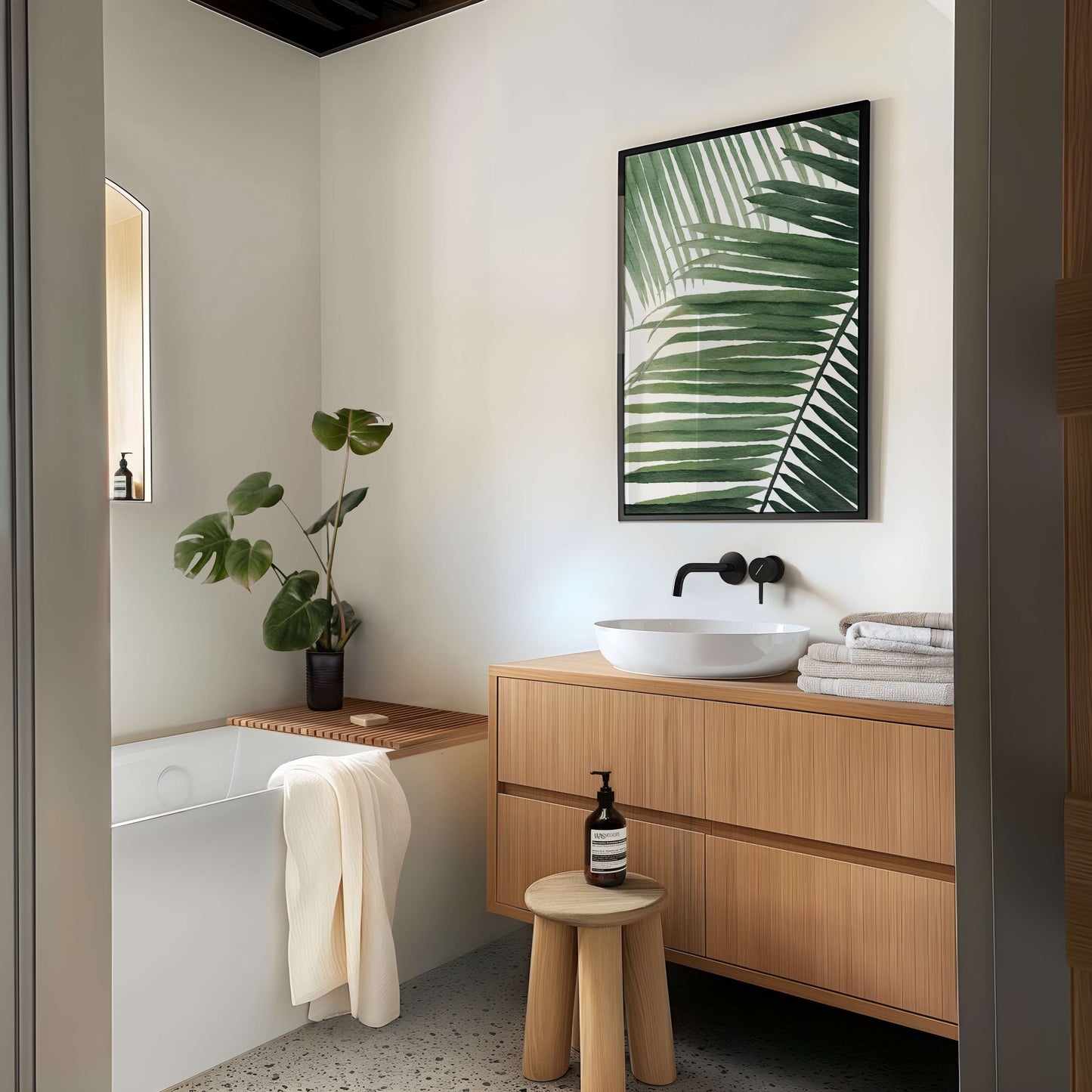 Palm Leaves Poster