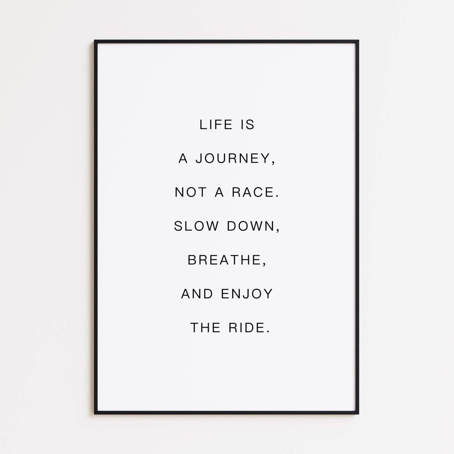 Life Is a Journey Poster