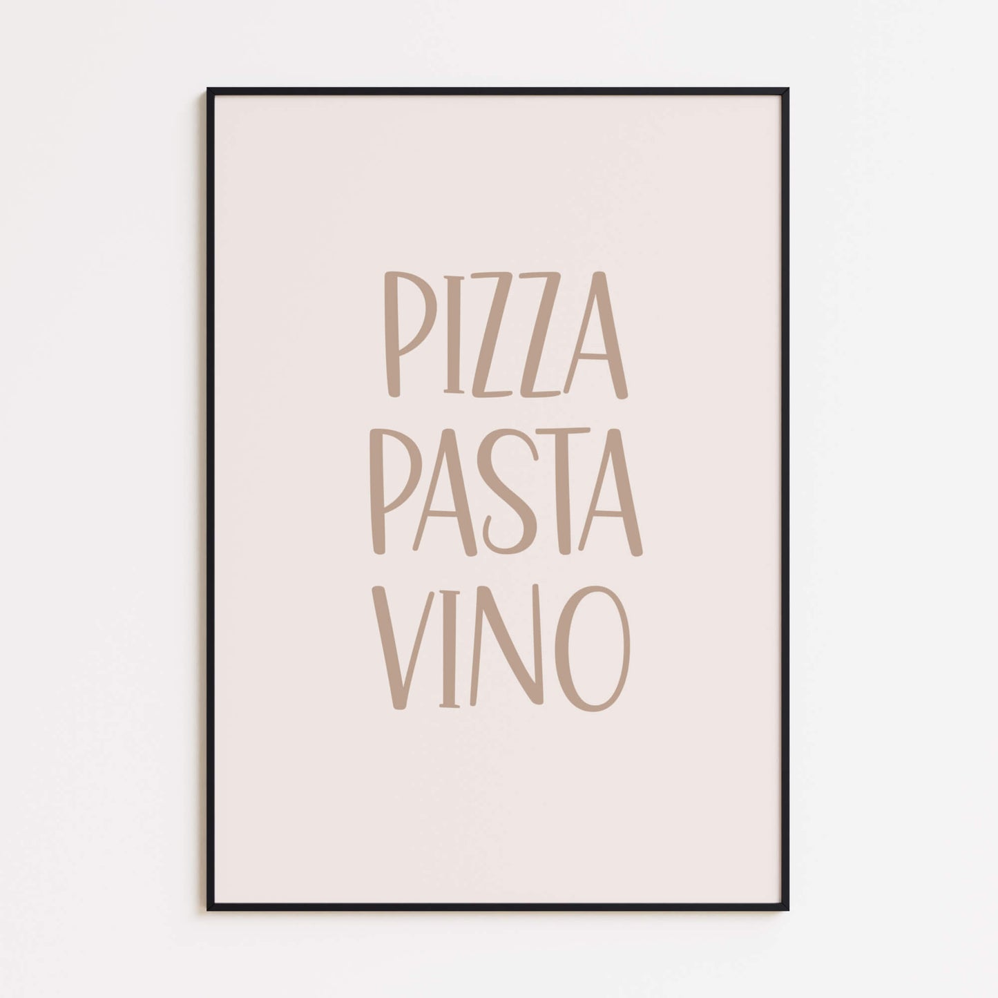 Pizza Pasta Vino Poster