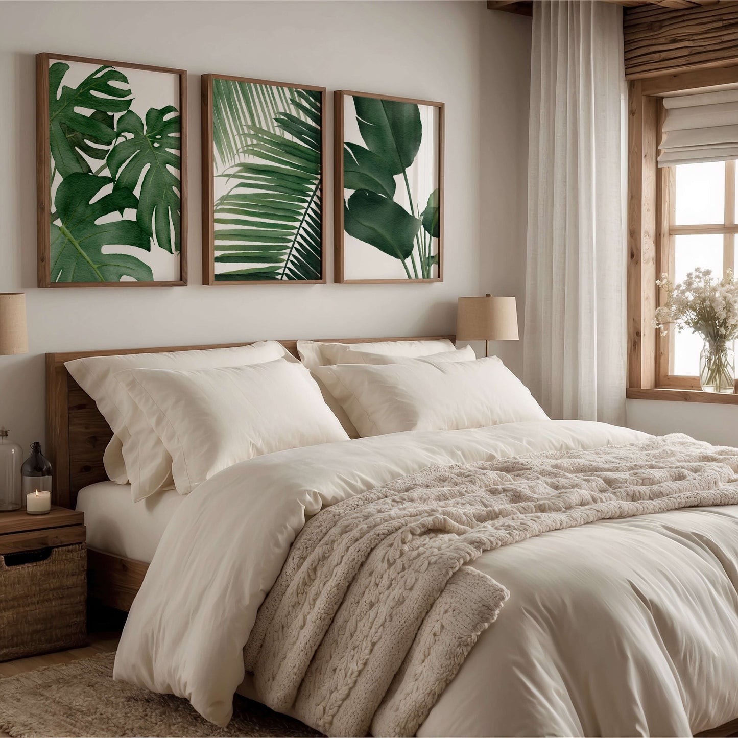 Palm Leaves Poster
