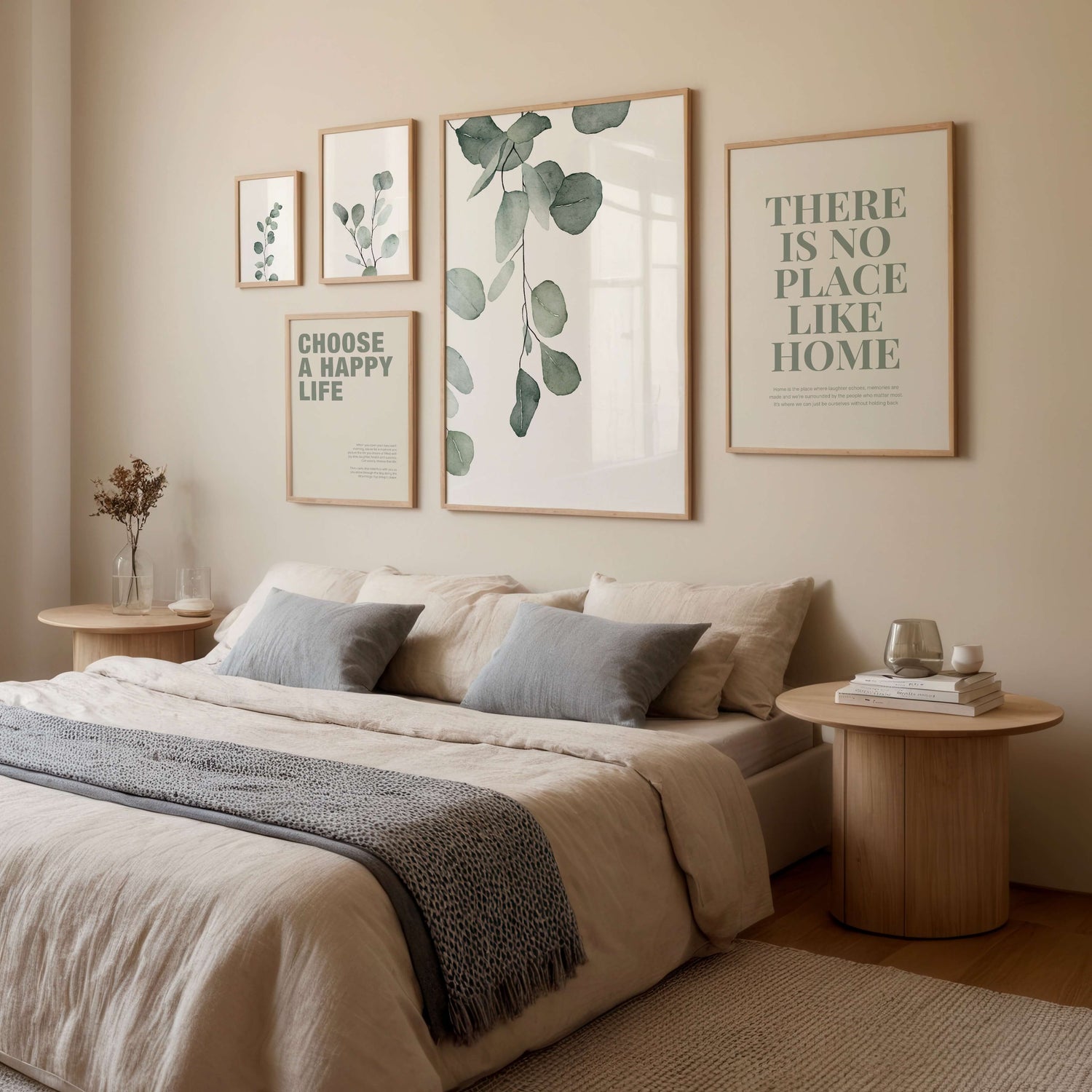 Calm Comfort Gallery Wall