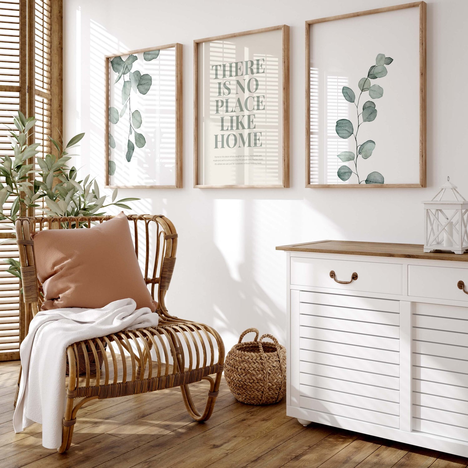 Eucalyptus Elegance Gallery Wall