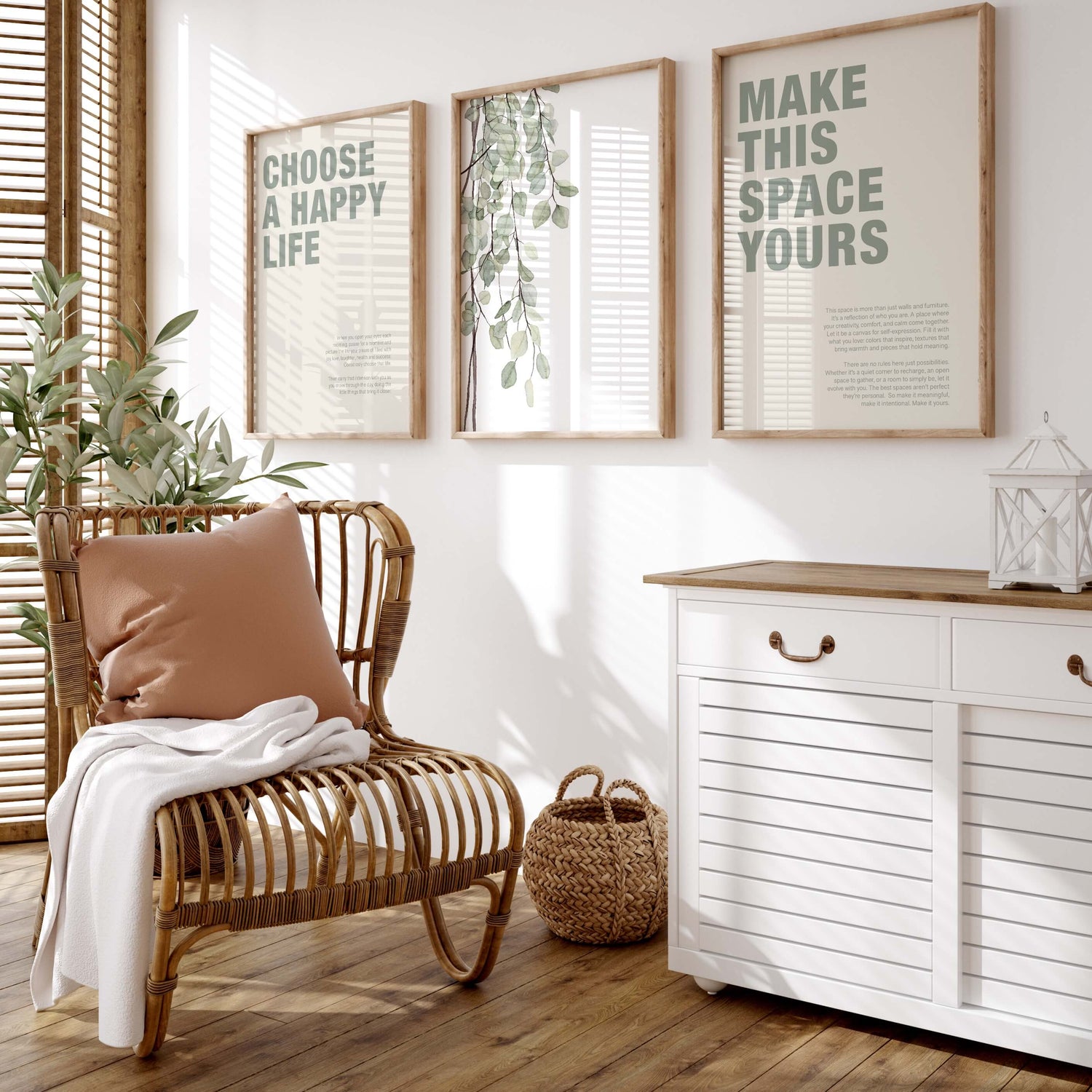 Bright Moments Gallery Wall