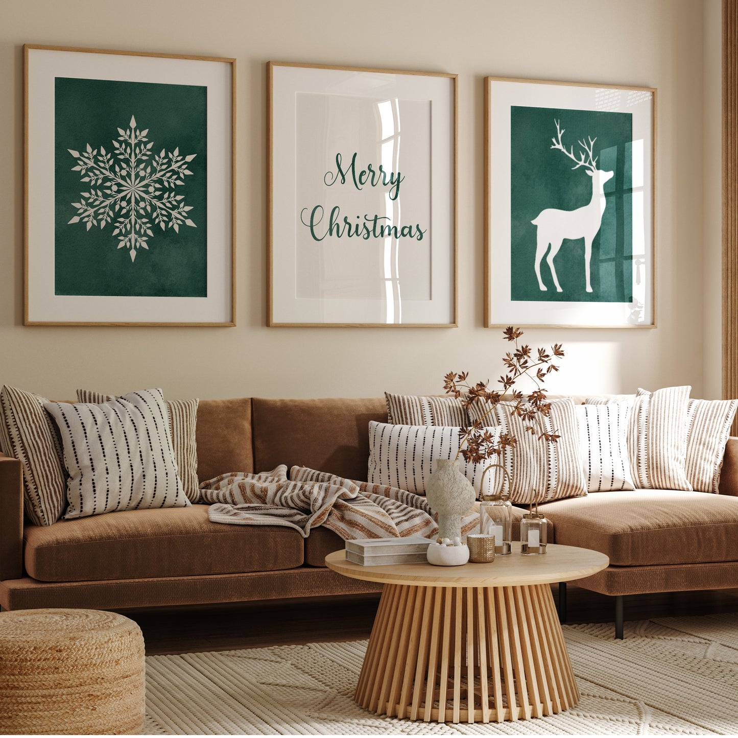 Weihnachtsposter-Set Nr. 2
