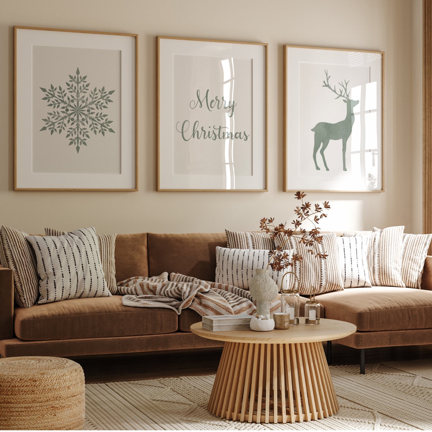 Weihnachtsposter-Set Nr. 1