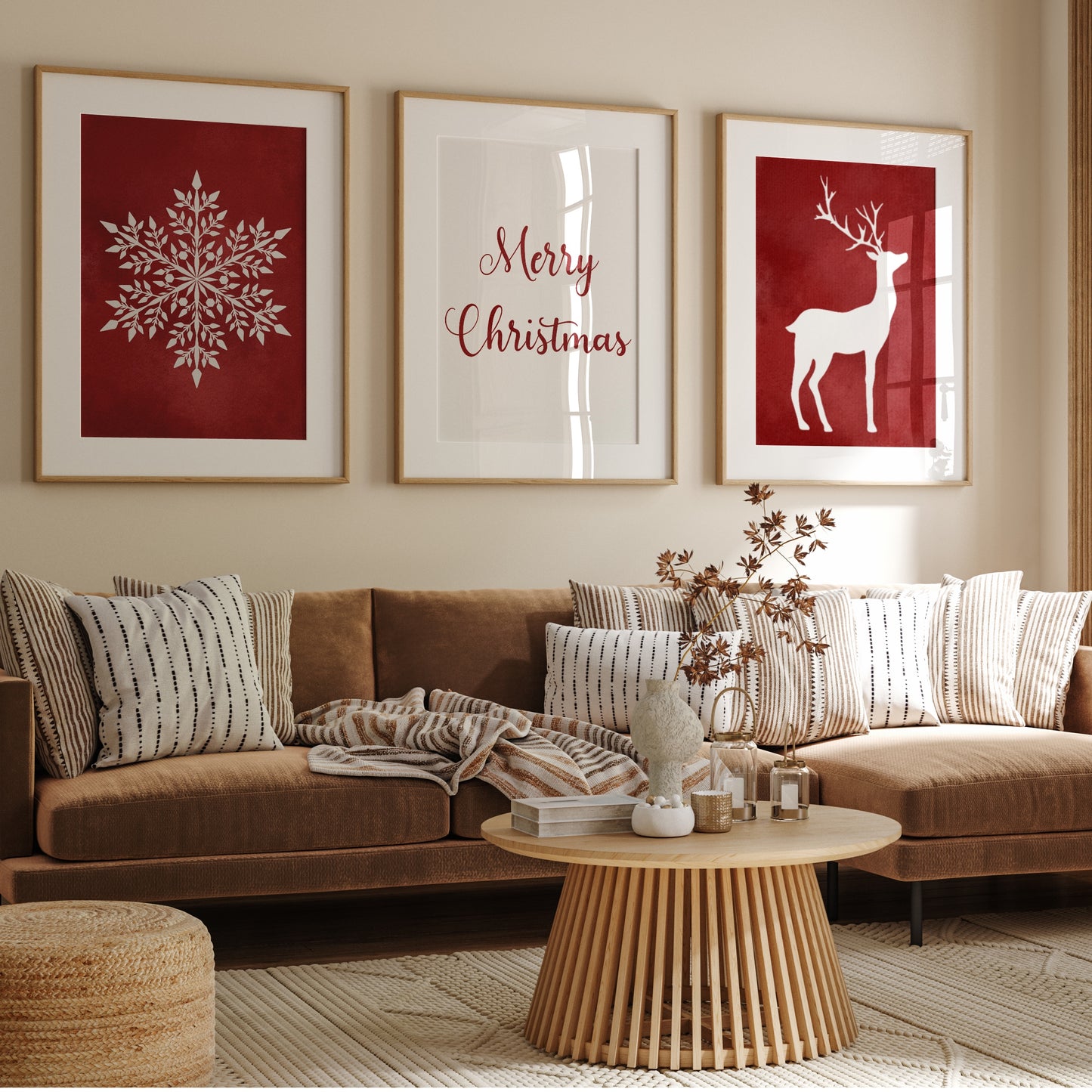 Weihnachtsposter-Set Nr. 2