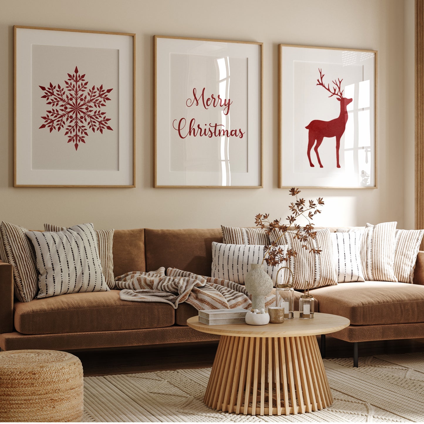 Weihnachtsposter-Set Nr. 1