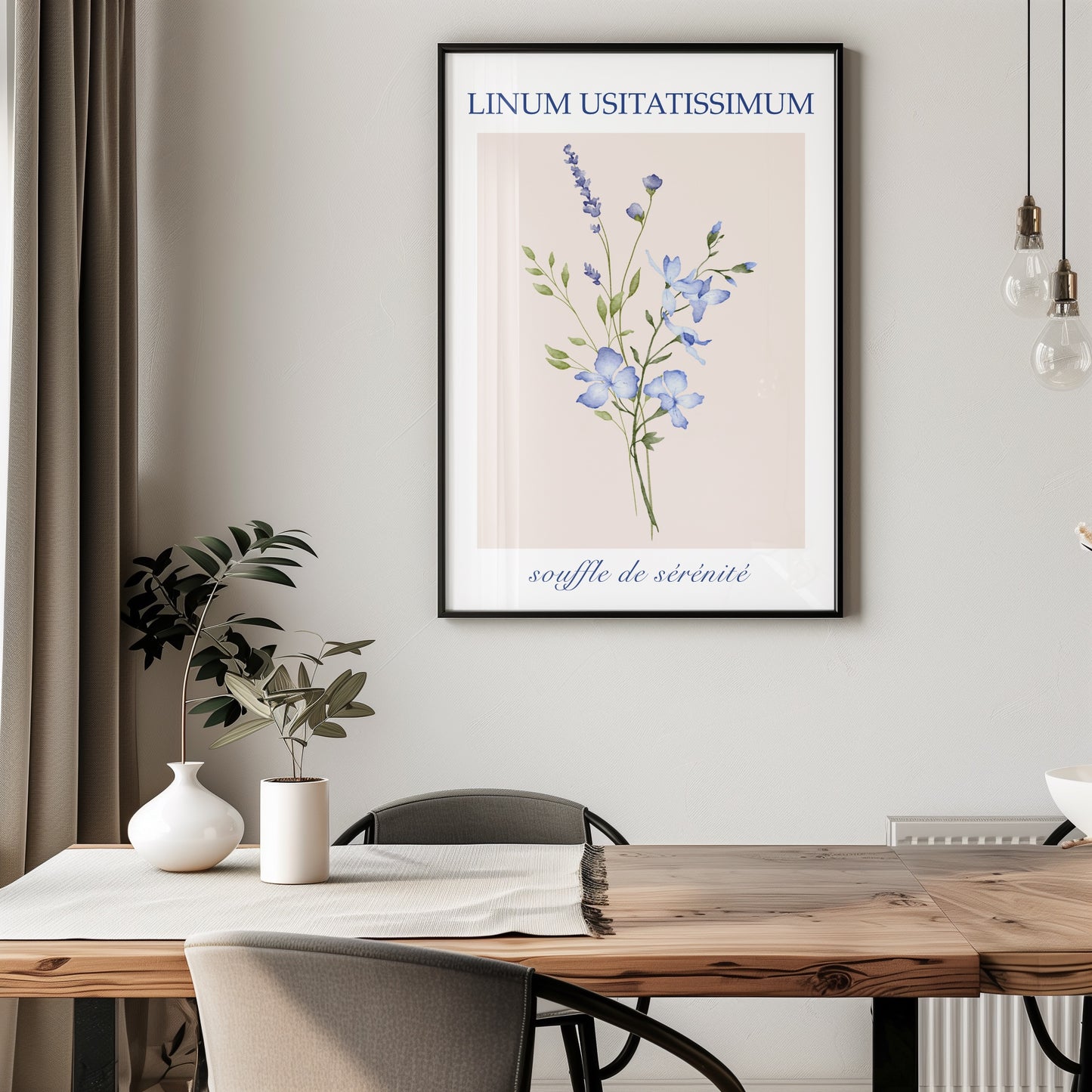 Linum Usitatissimum Poster