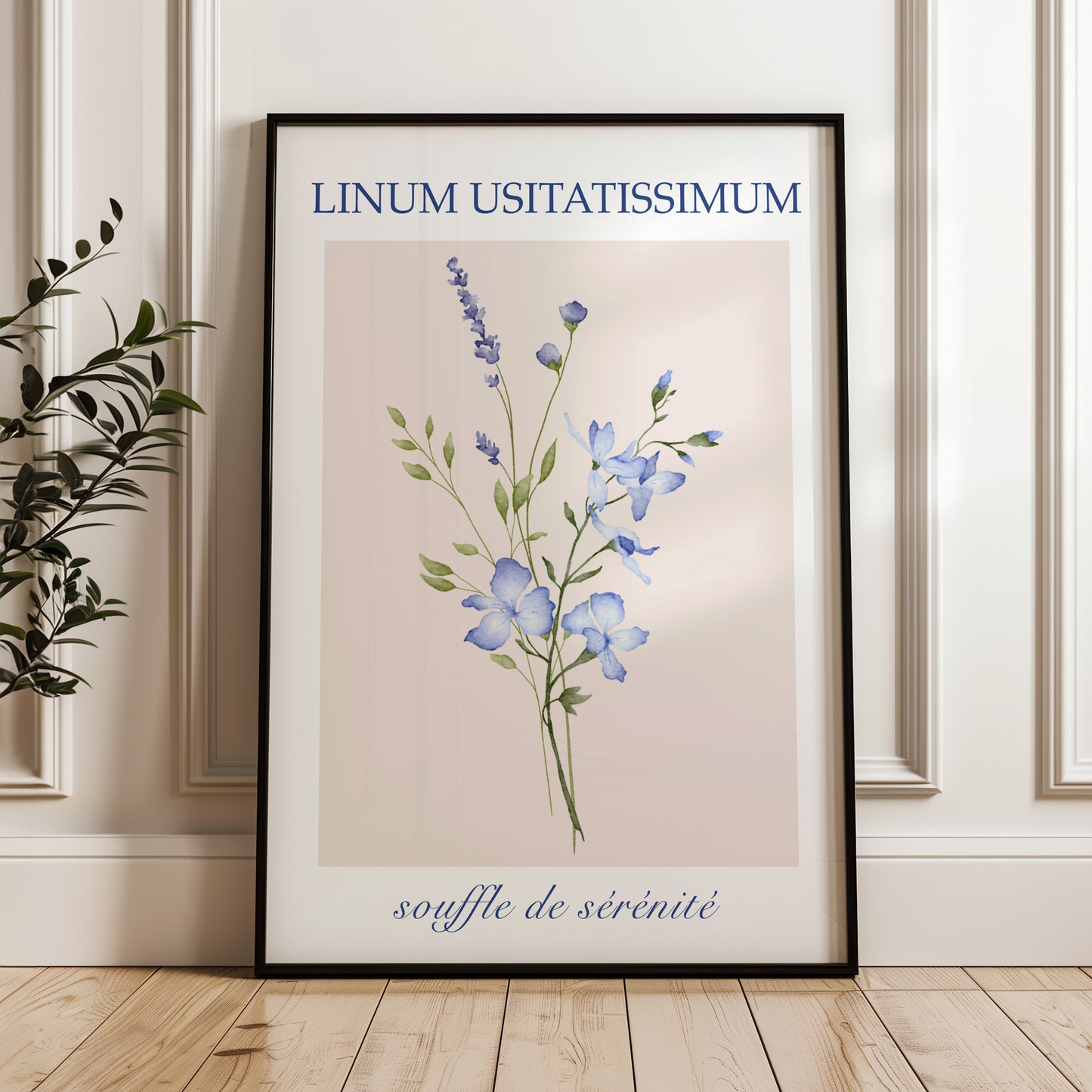 Linum Usitatissimum Poster