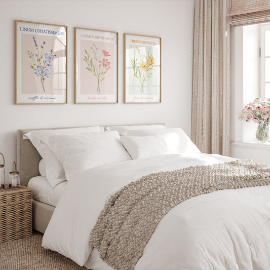 Blumen-Poster-Set