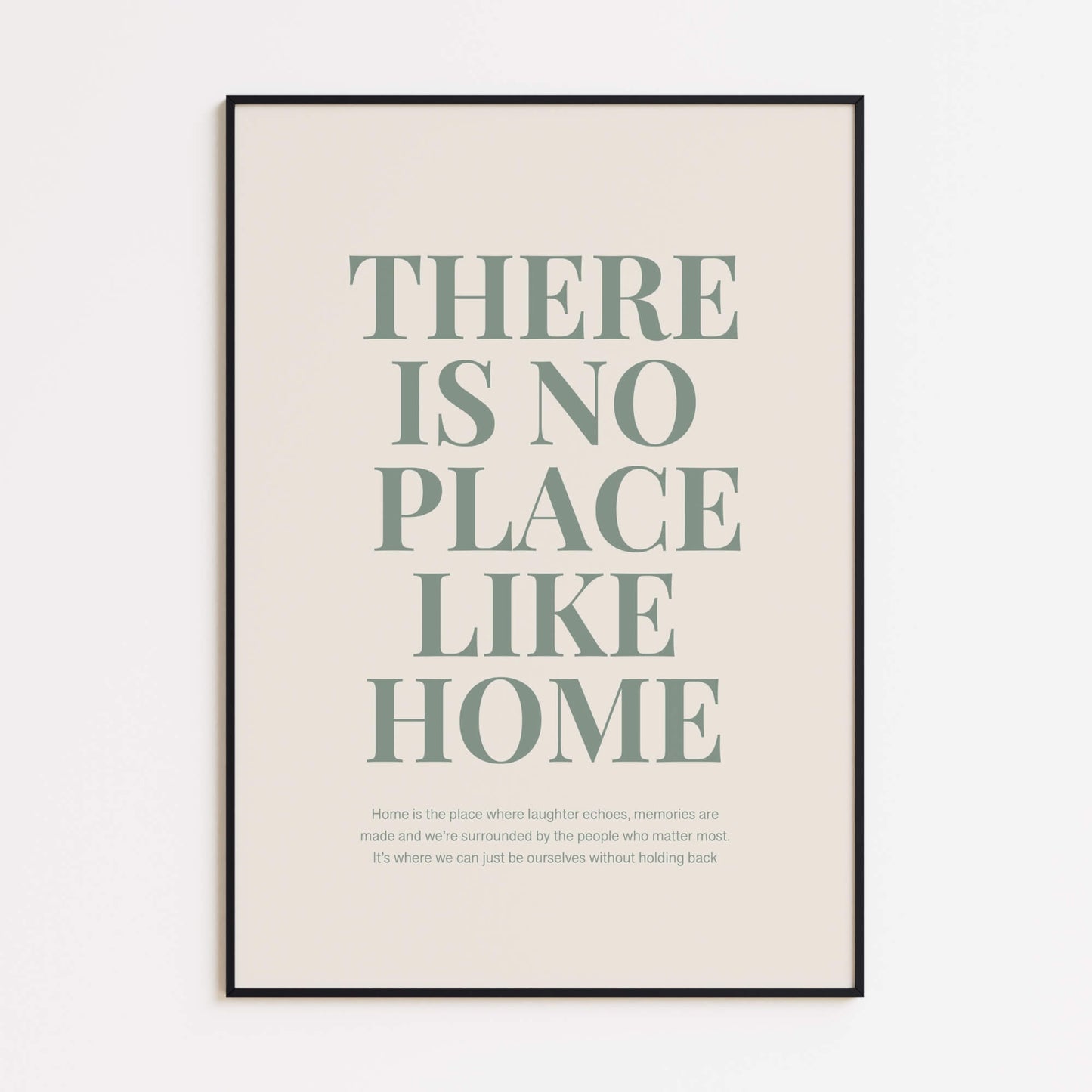 "There Is No Place Like Home" Poster