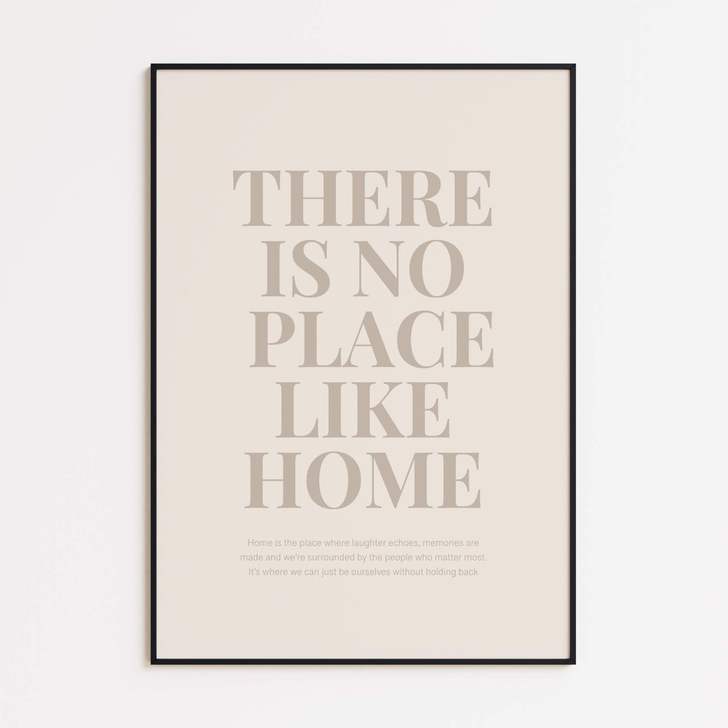 "There Is No Place Like Home" Poster