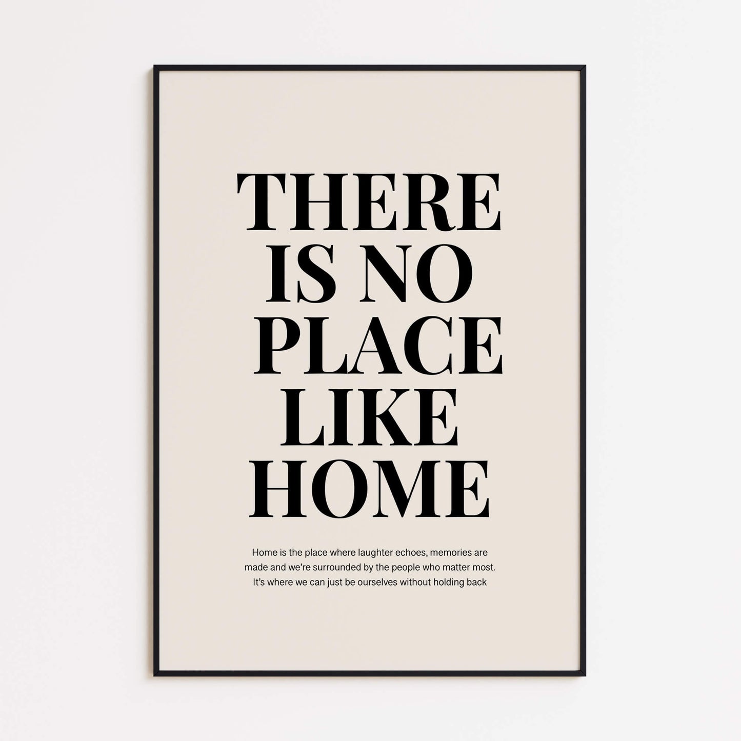 "There Is No Place Like Home" Poster