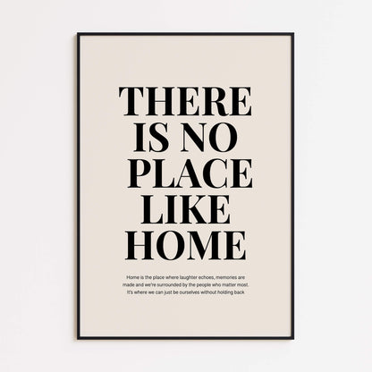 "There Is No Place Like Home" Poster