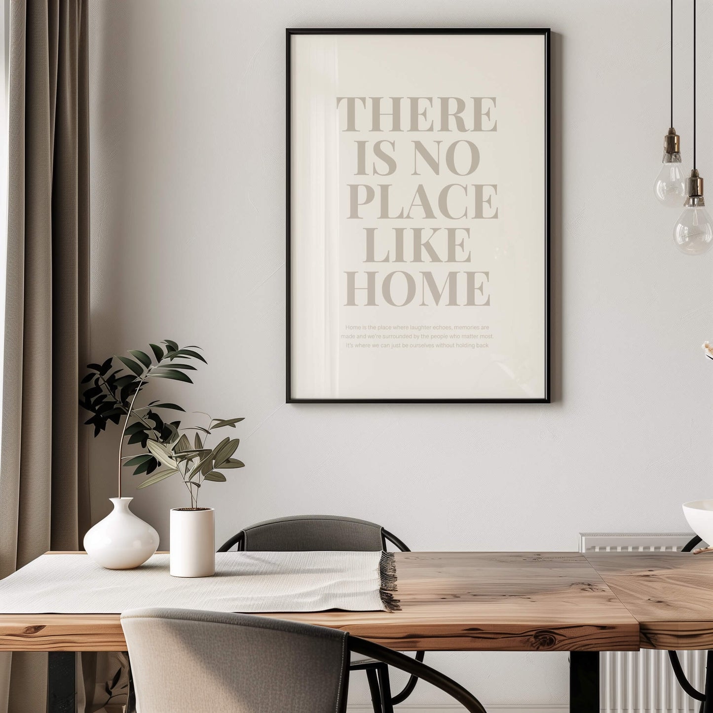 "There Is No Place Like Home" Poster