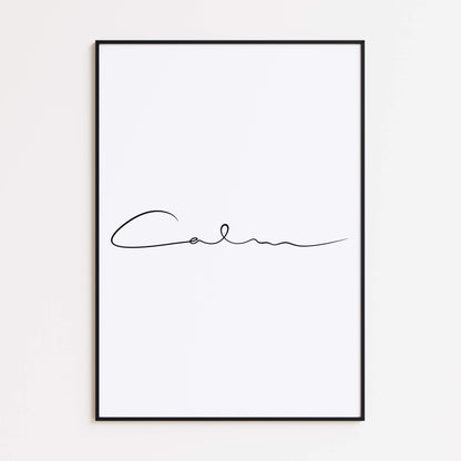Calm Poster