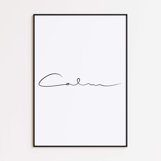 Calm Poster