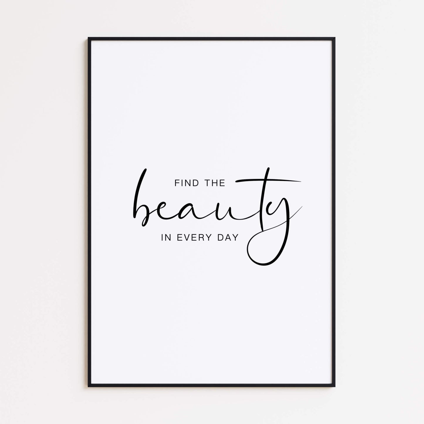 Everyday Beauty Poster