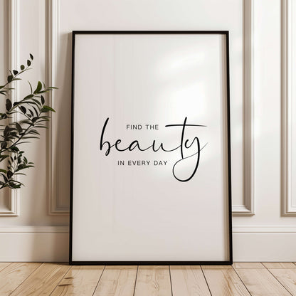 Everyday Beauty Poster