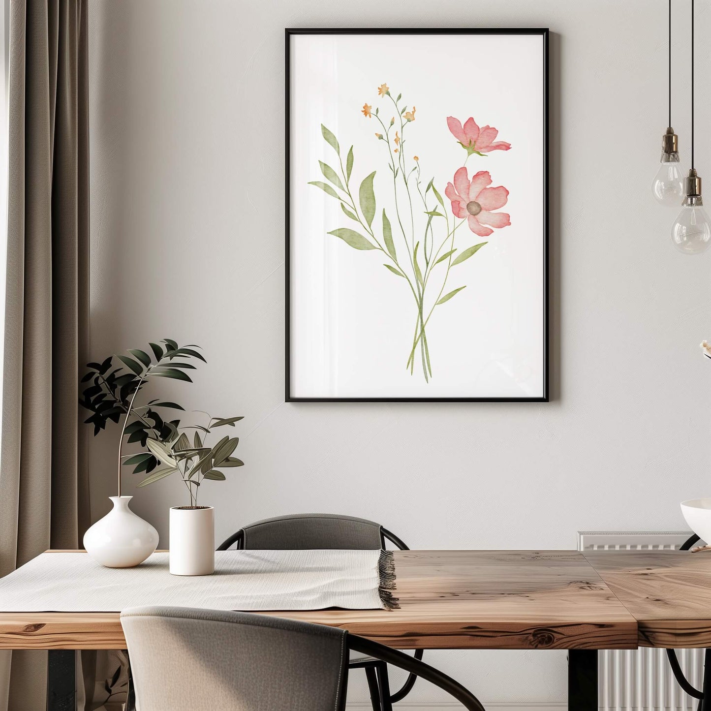 Cosmos Bipinnatus Bouquet Poster