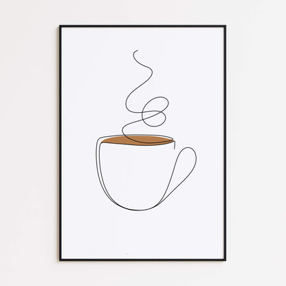 Kaffeetasse Poster