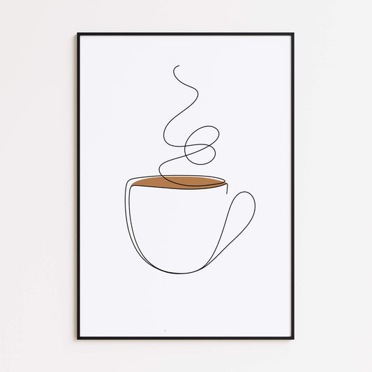 Kaffeetasse Poster