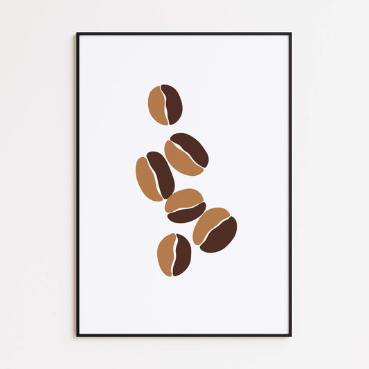 Kaffeebohnen Poster