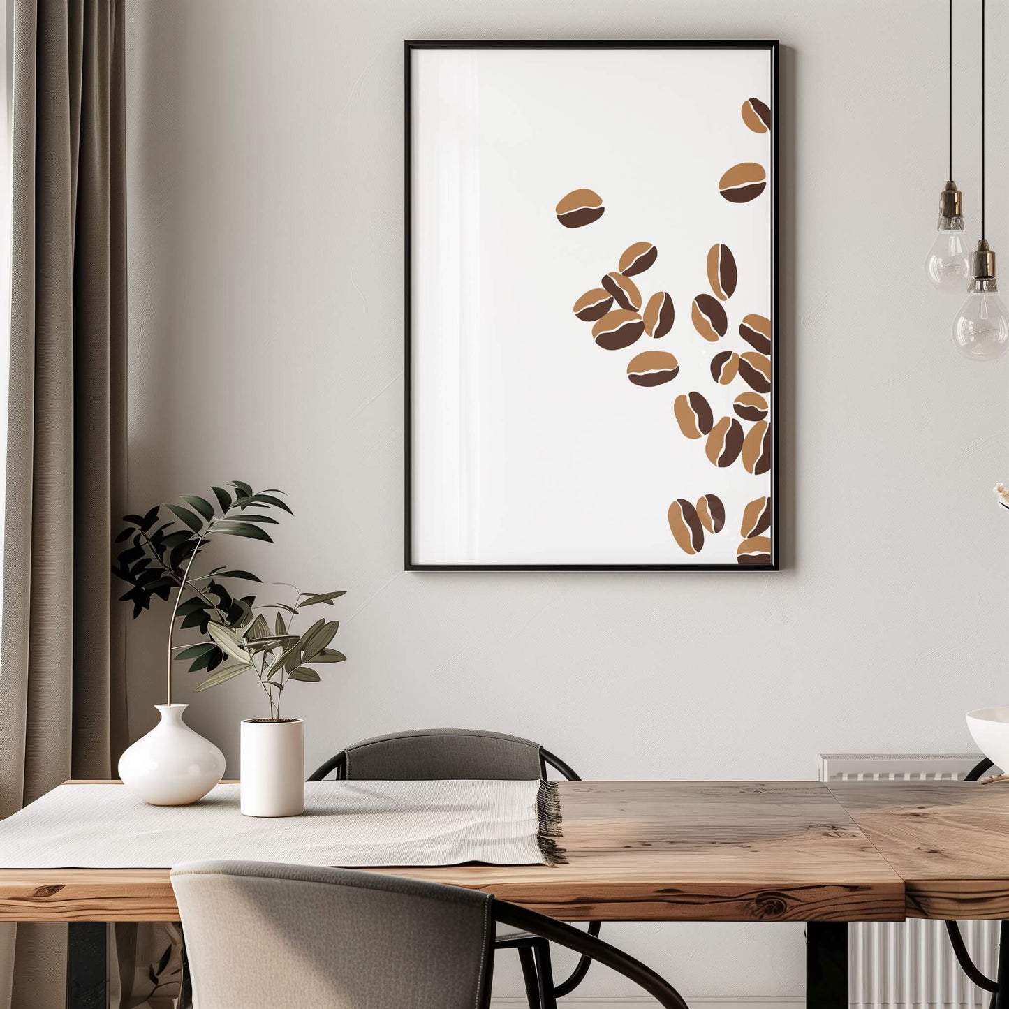 Poster Kaffeebohnen