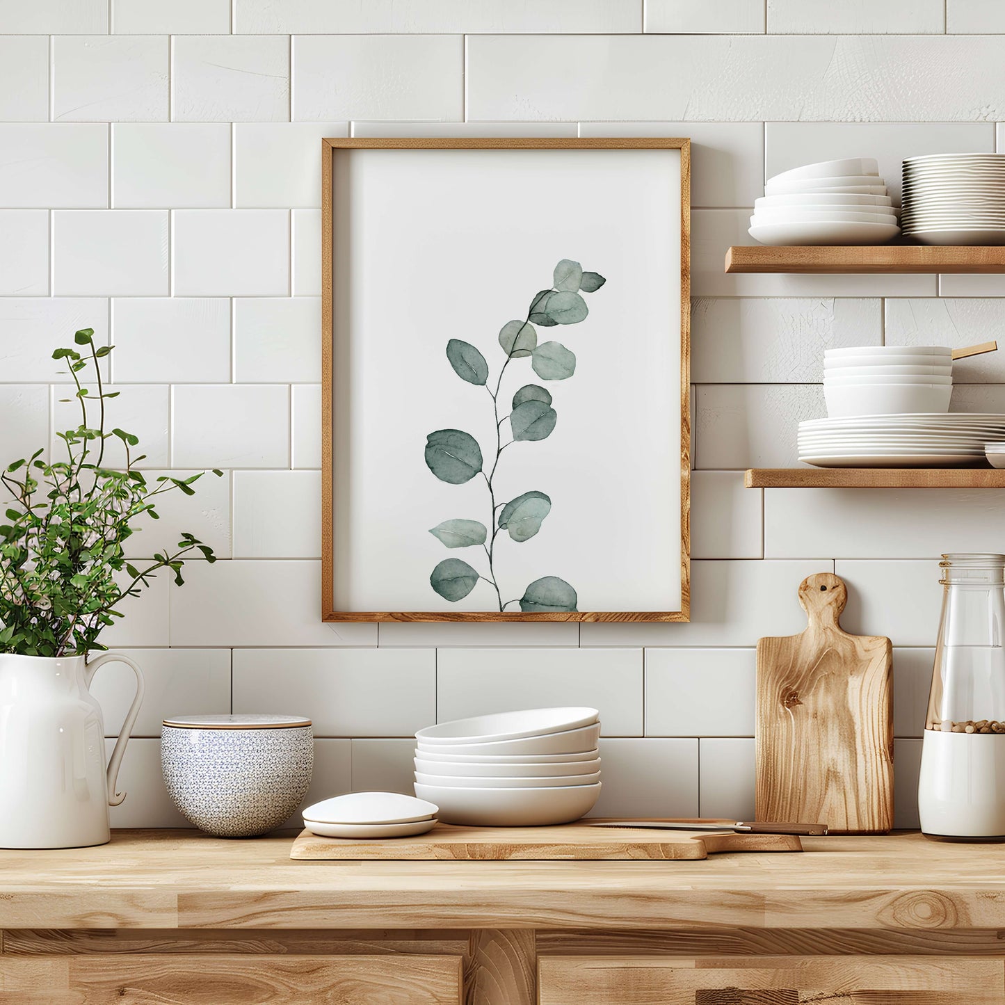 Eukalyptusstamm Poster