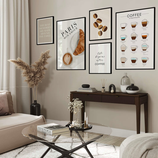 Café Mood Gallery Wall