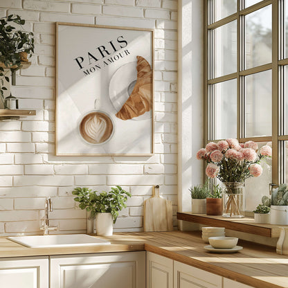 Morning in Paris Poster