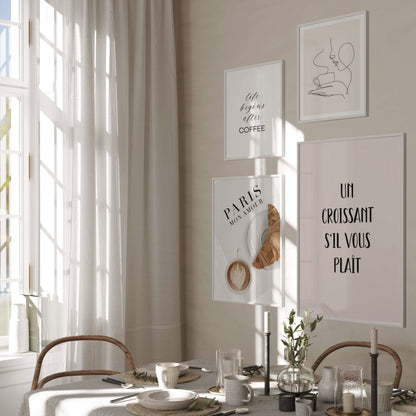 Morning in Paris Poster