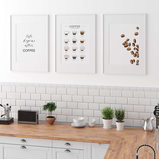 Coffee Lovers Poster Set