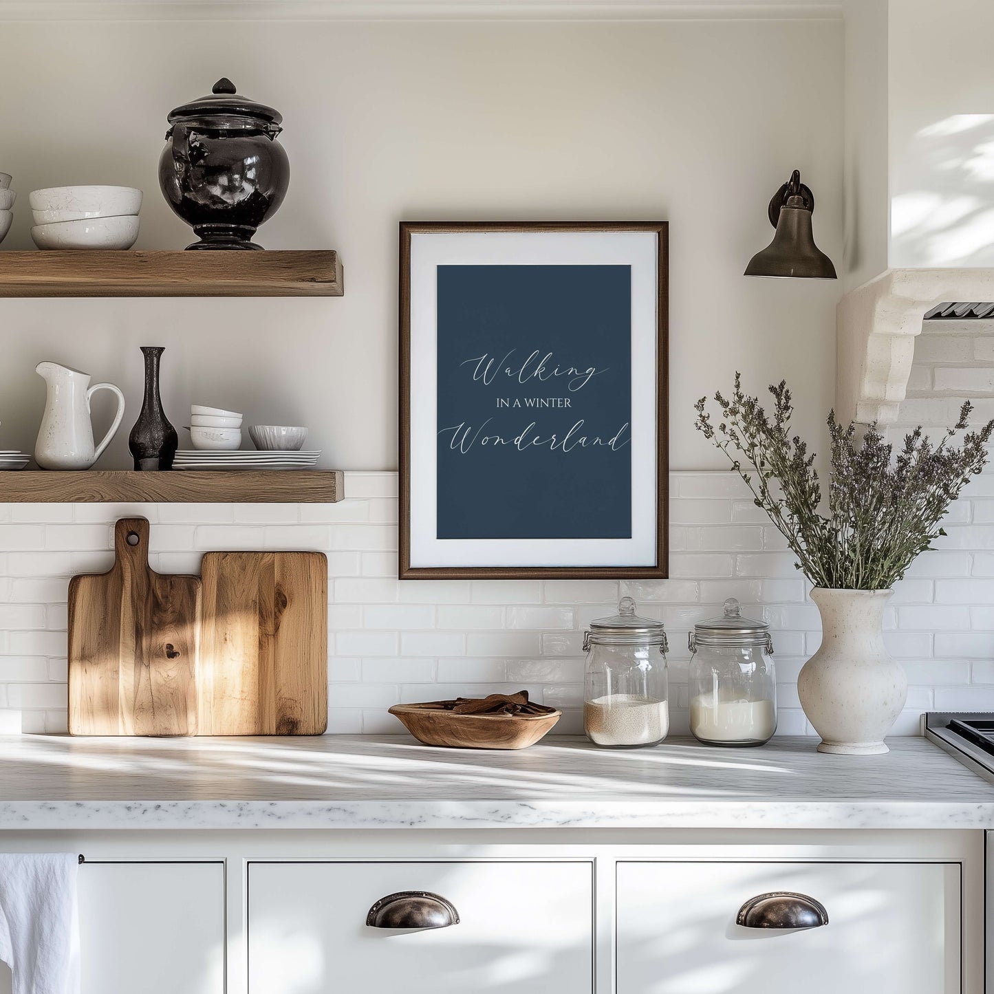 Walking in a Winter Wonderland Poster