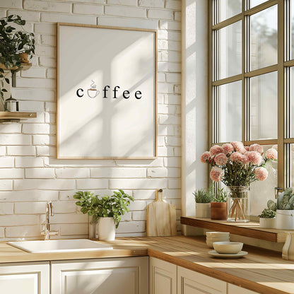 Coffee Typography Poster