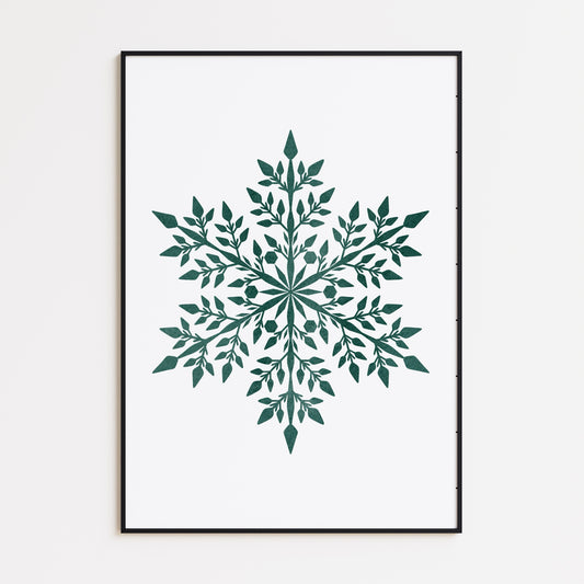 Snowflake Poster