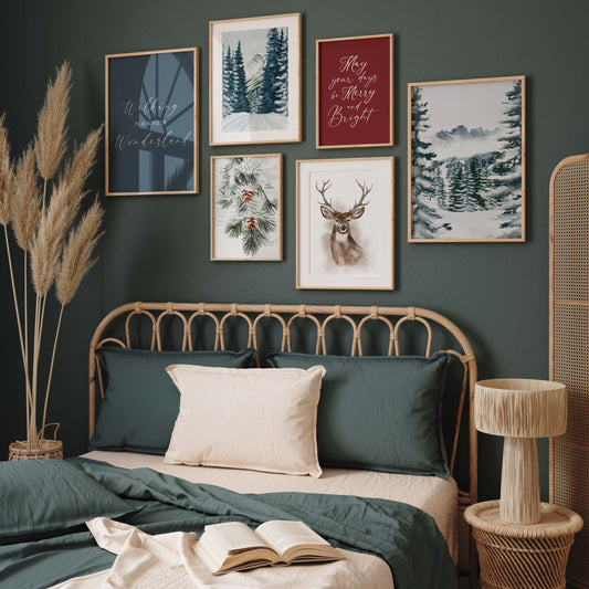 Winter Forest Bilderwand 