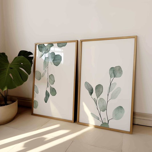 Eucalyptus Poster Set of 2